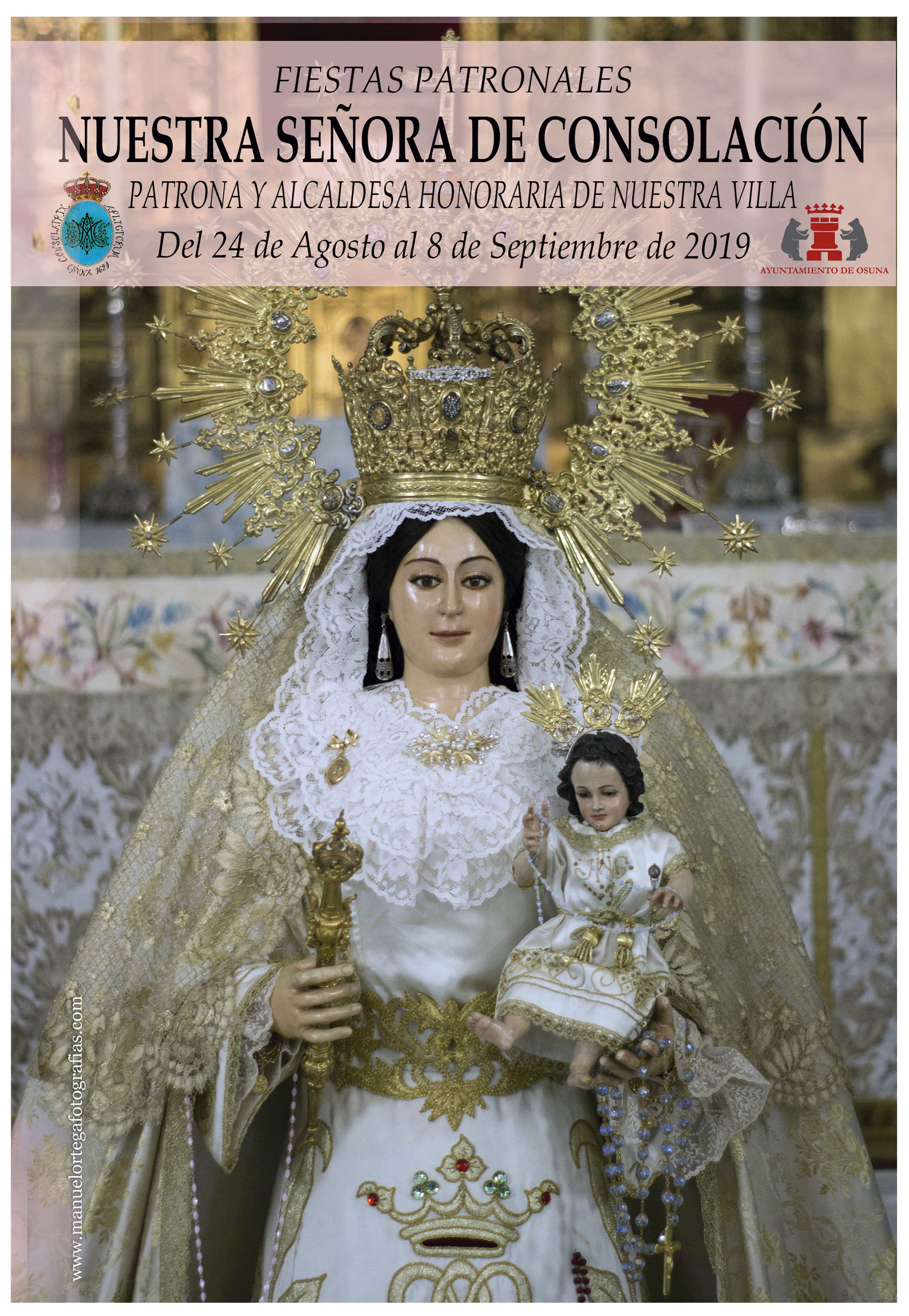 Fiestas patronales en honor a Nuestra Señora de Consolación 2019 Osuna